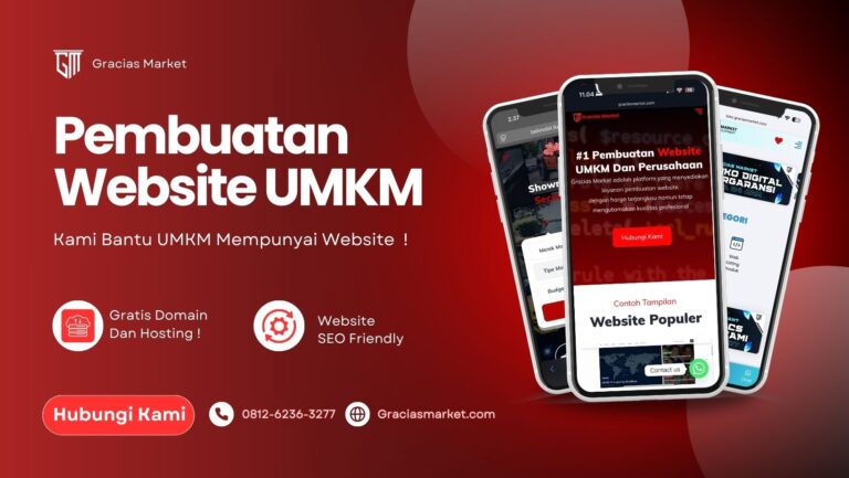 Pembuatan Website Jakarta - Bali - Gracias Market