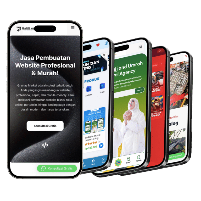 Jasa Pembuatan Website Profesional & Murah!