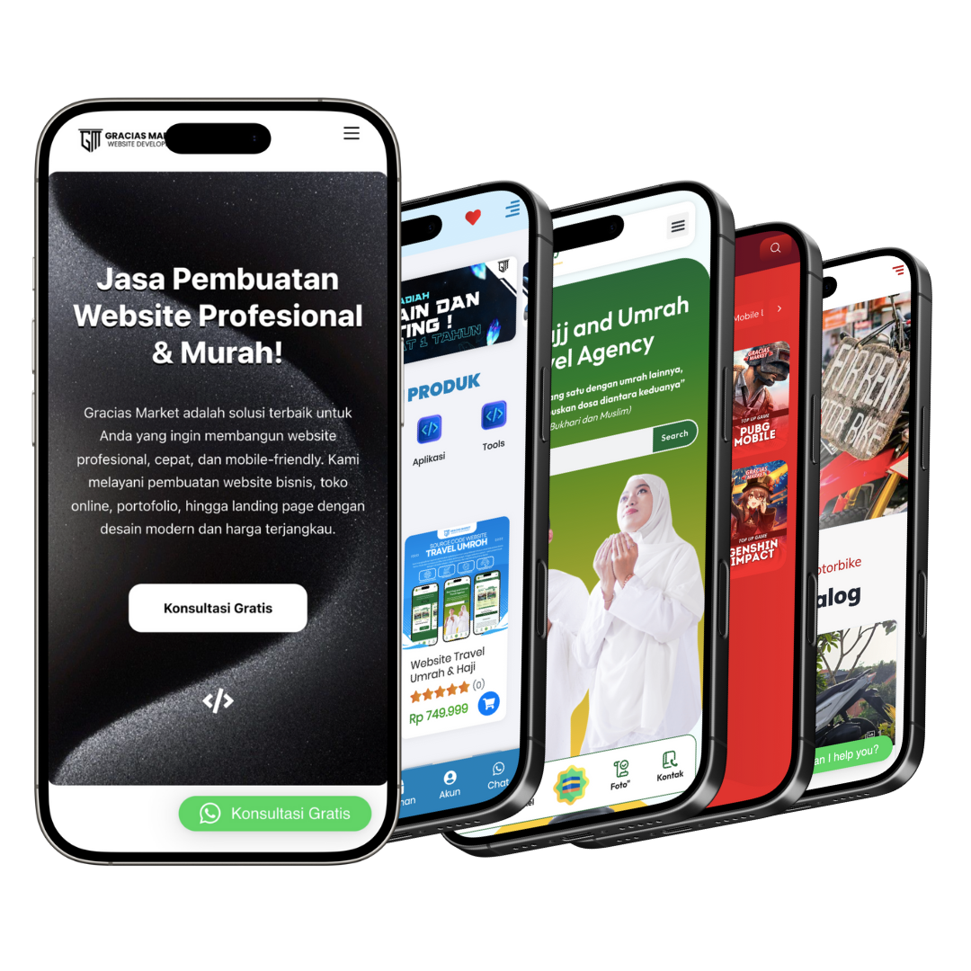 Jasa Pembuatan Website Profesional & Murah!